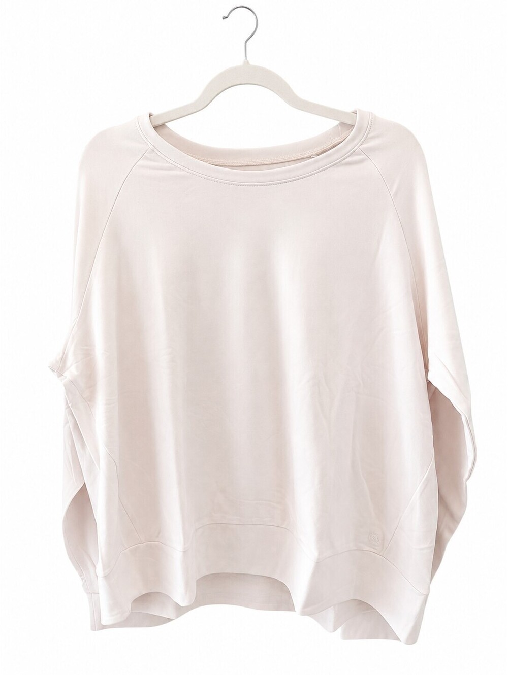 Cozy Earth Premium Bamboo Clothing XXL Cream White Oversized Sweatshirt